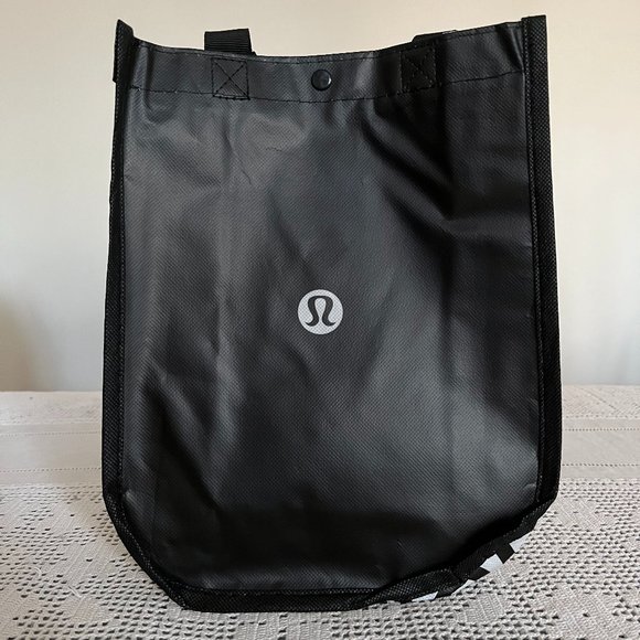 Lululemon black & white small reusable tote bag - Picture 1 of 6
